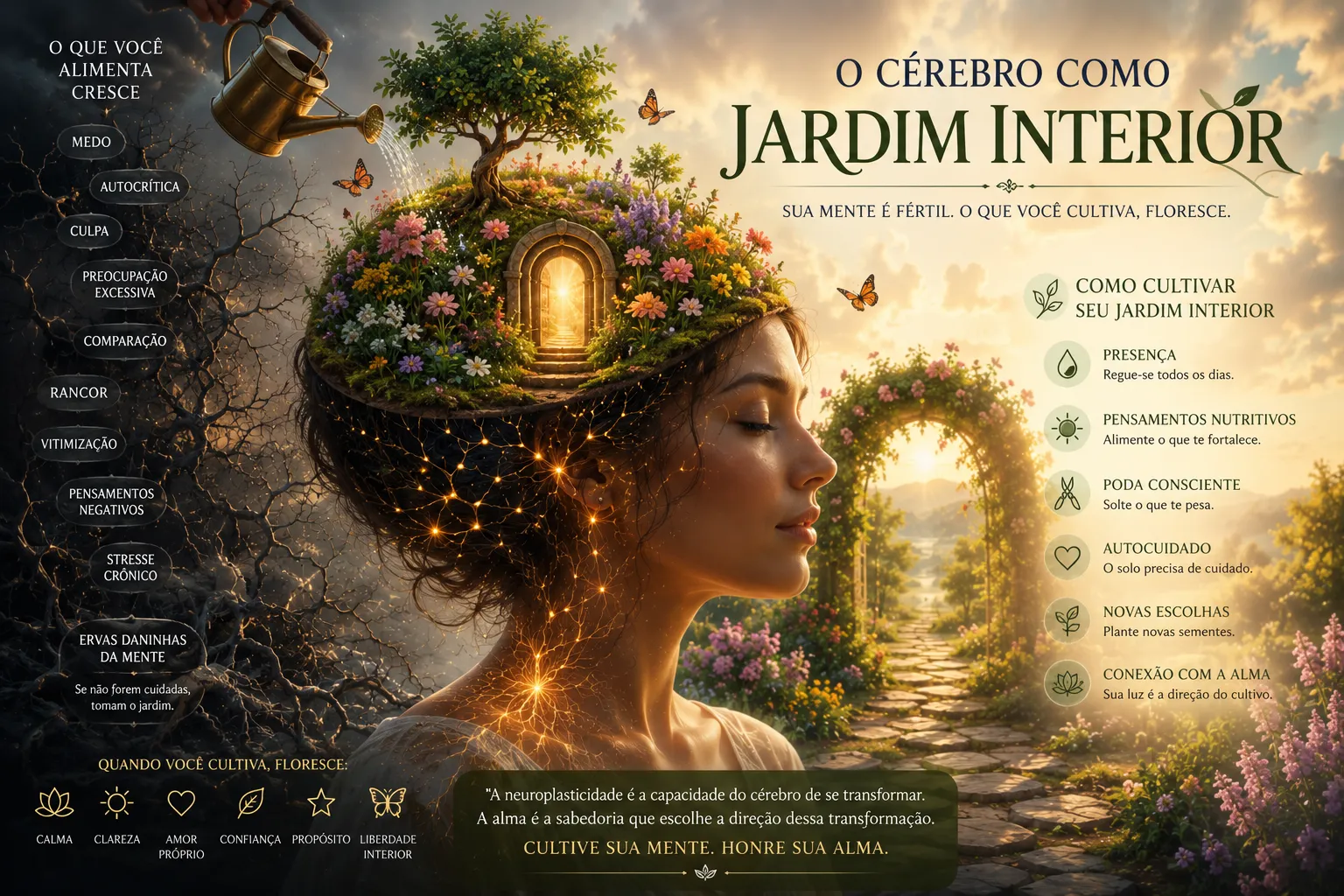 O cérebro como jardim interior 13 O cérebro como jardim interior